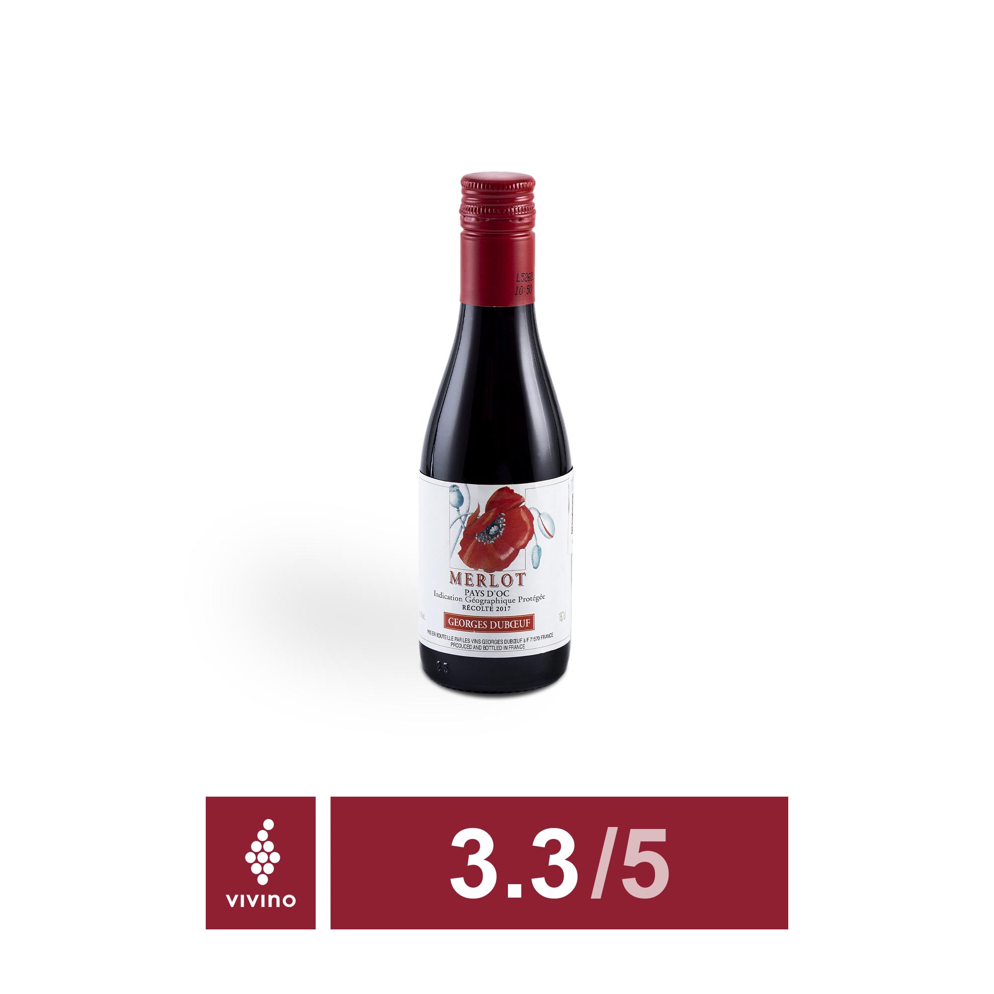 Vino Tinto Merlot - 187ml | YEMA