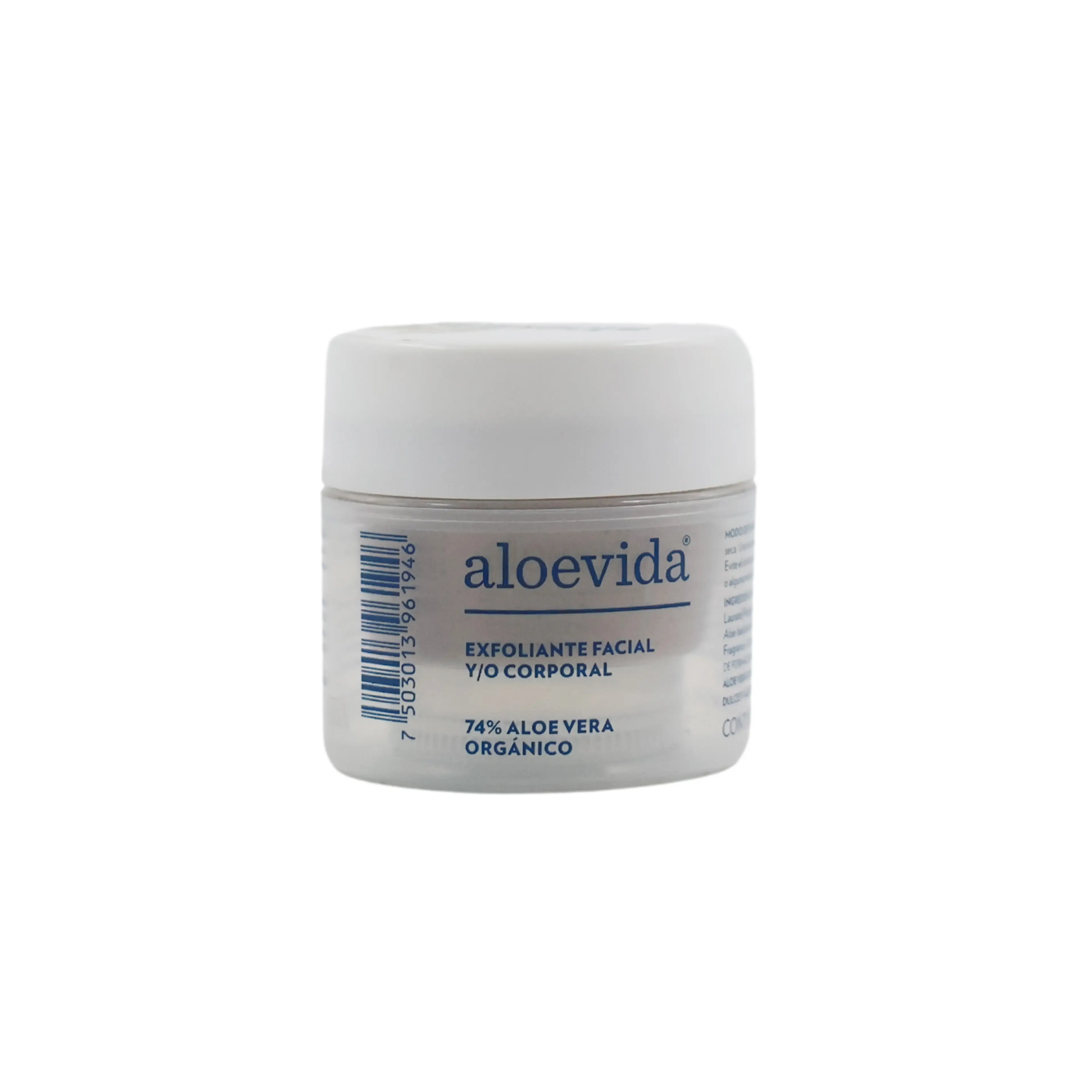 Exfoliante Facial y Corporal con Aloe Vera Orgánico Aloevida