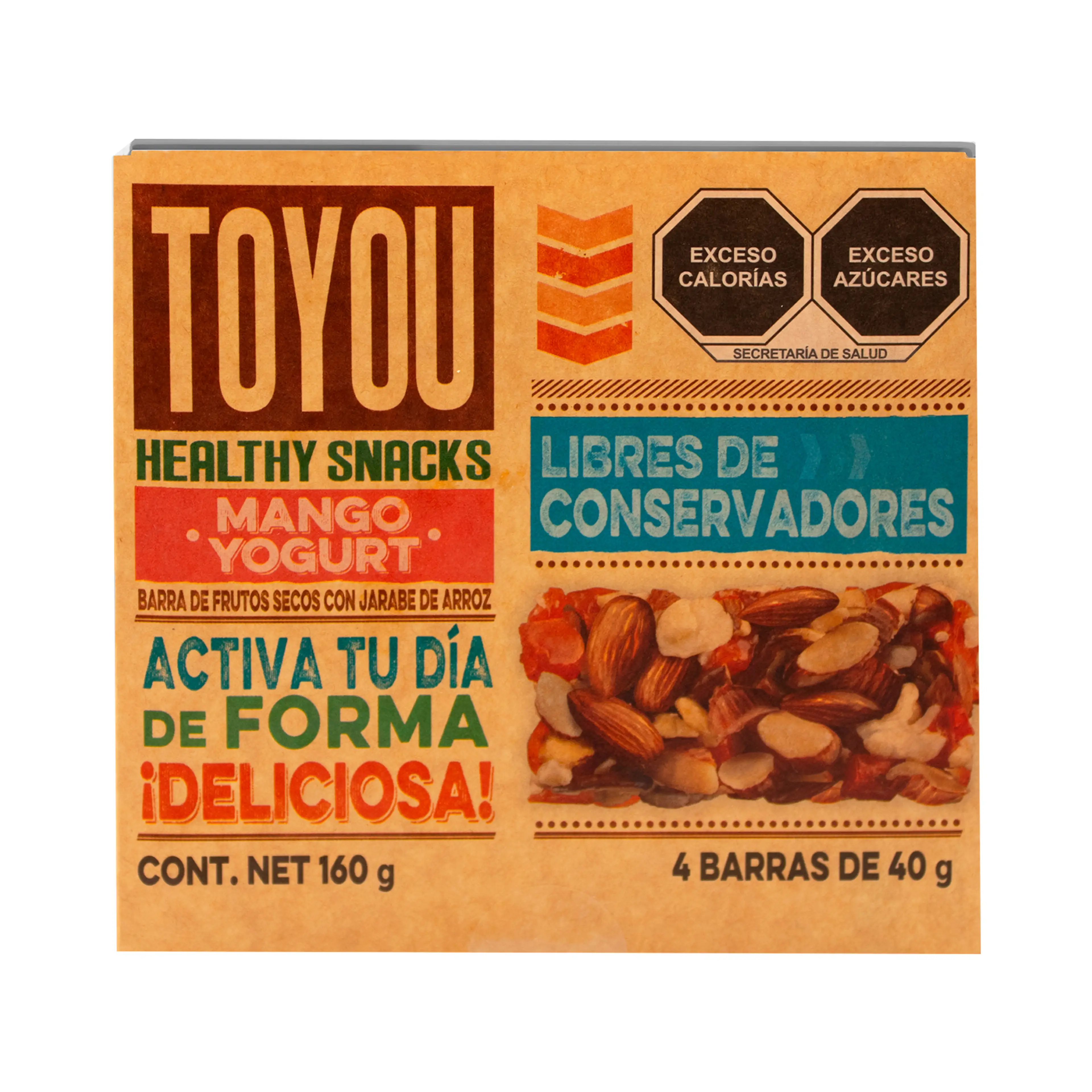 Barras de Nueces Mang Yog  TOYOU