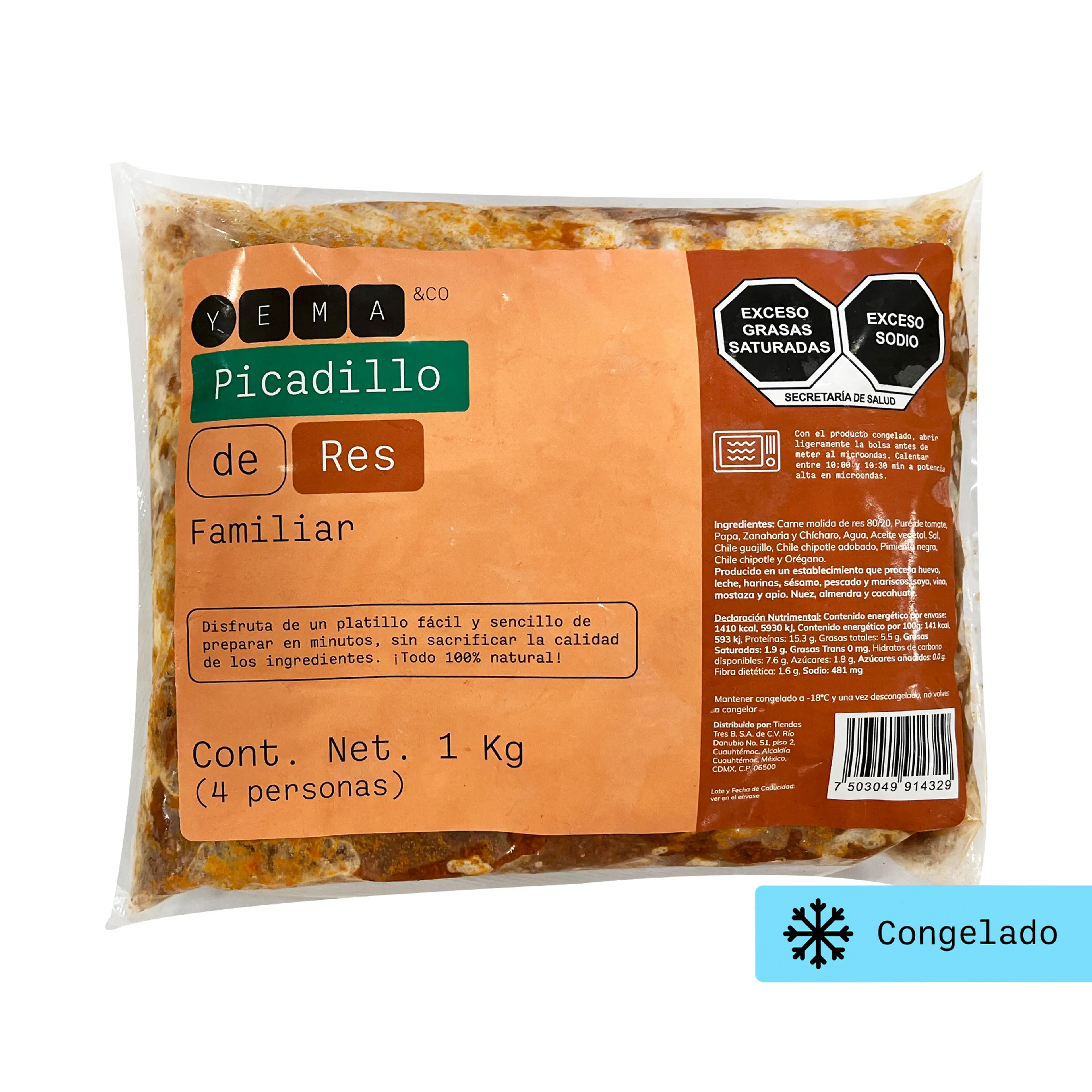 Picadillo de Res Familiar YEMA