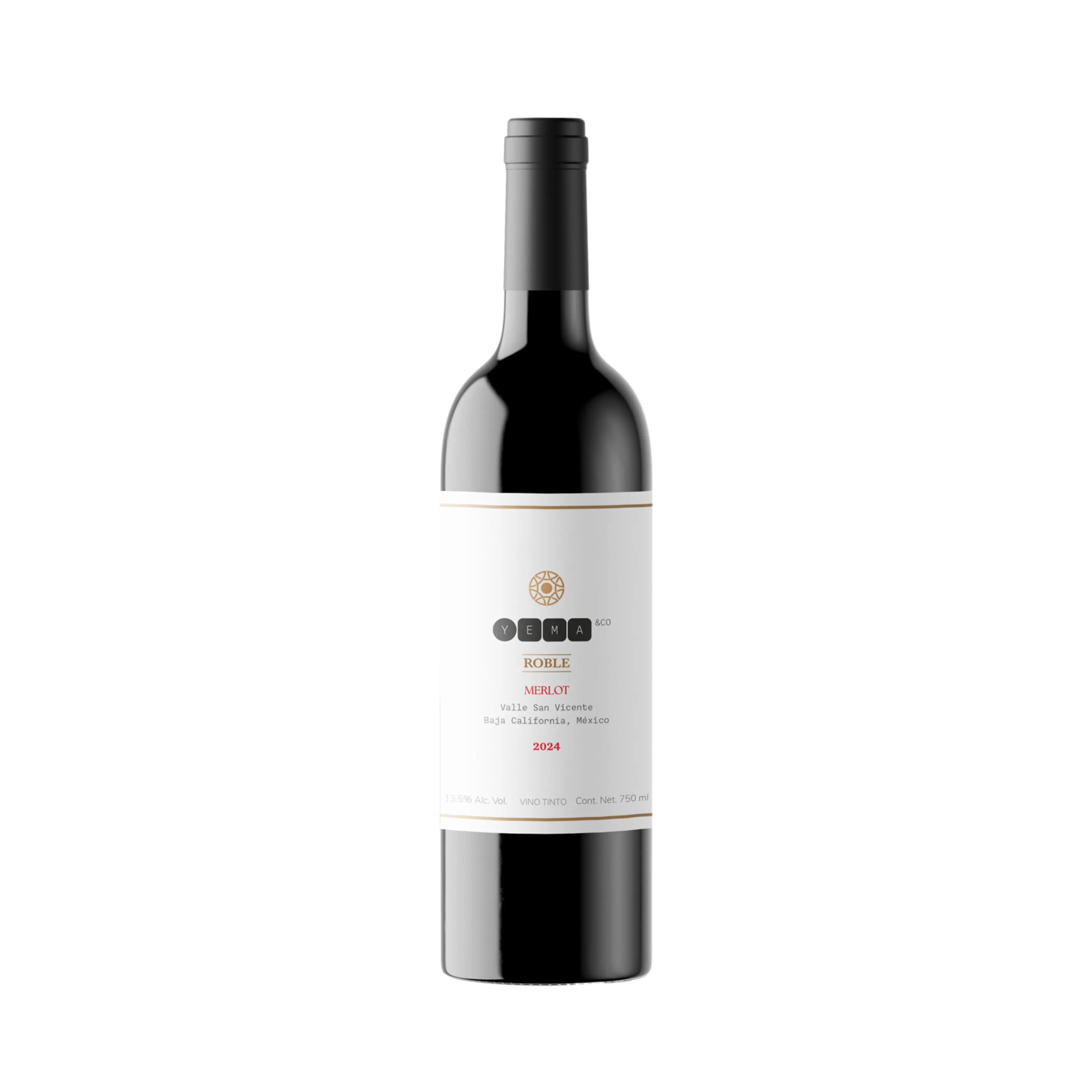 Vino Tinto Merlot Roble YEMA