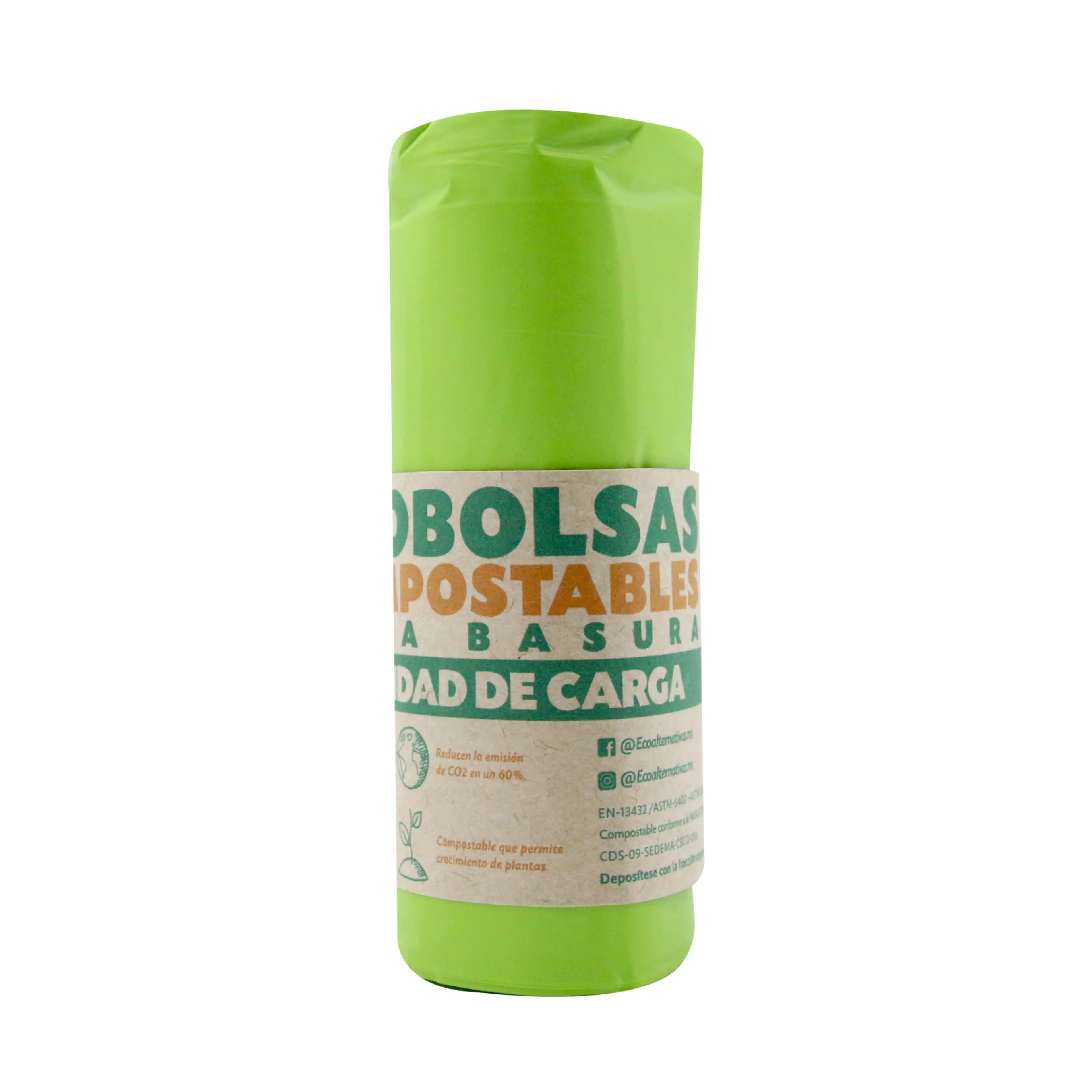 Bolsa Compostables 60L Ecoalternativas