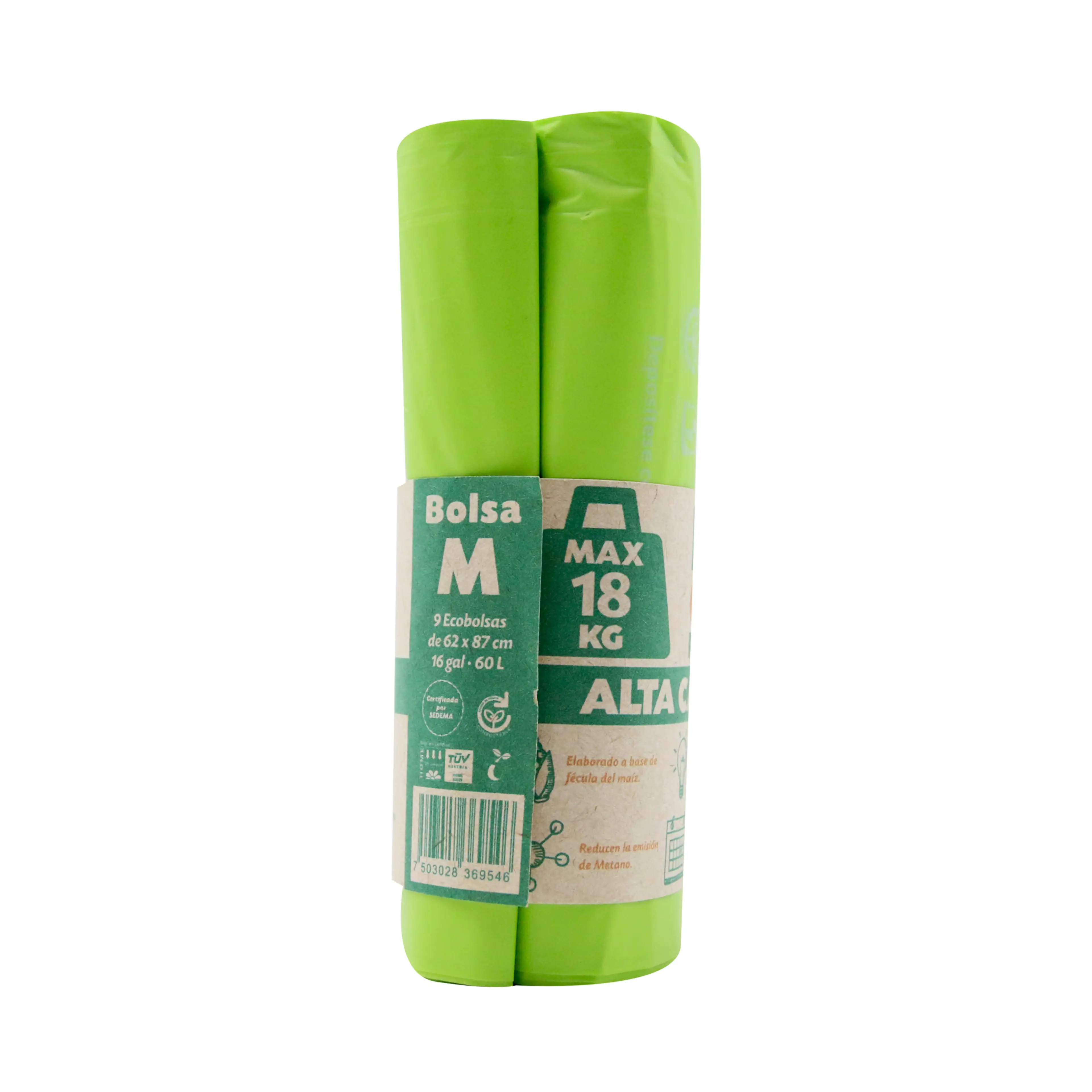 Bolsa Compostables 60L Ecoalternativas