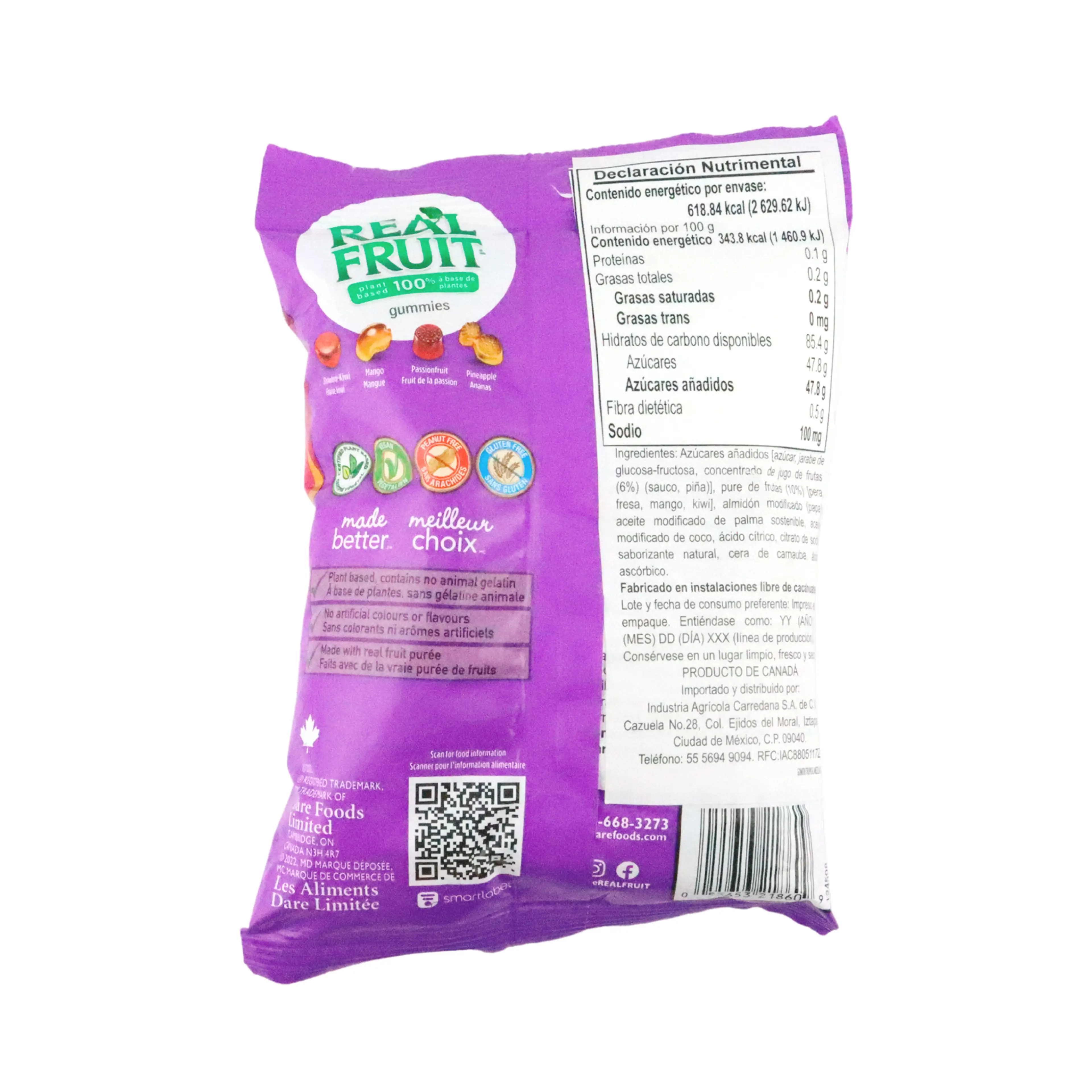 Gomitas Frutas Tropicales Dare