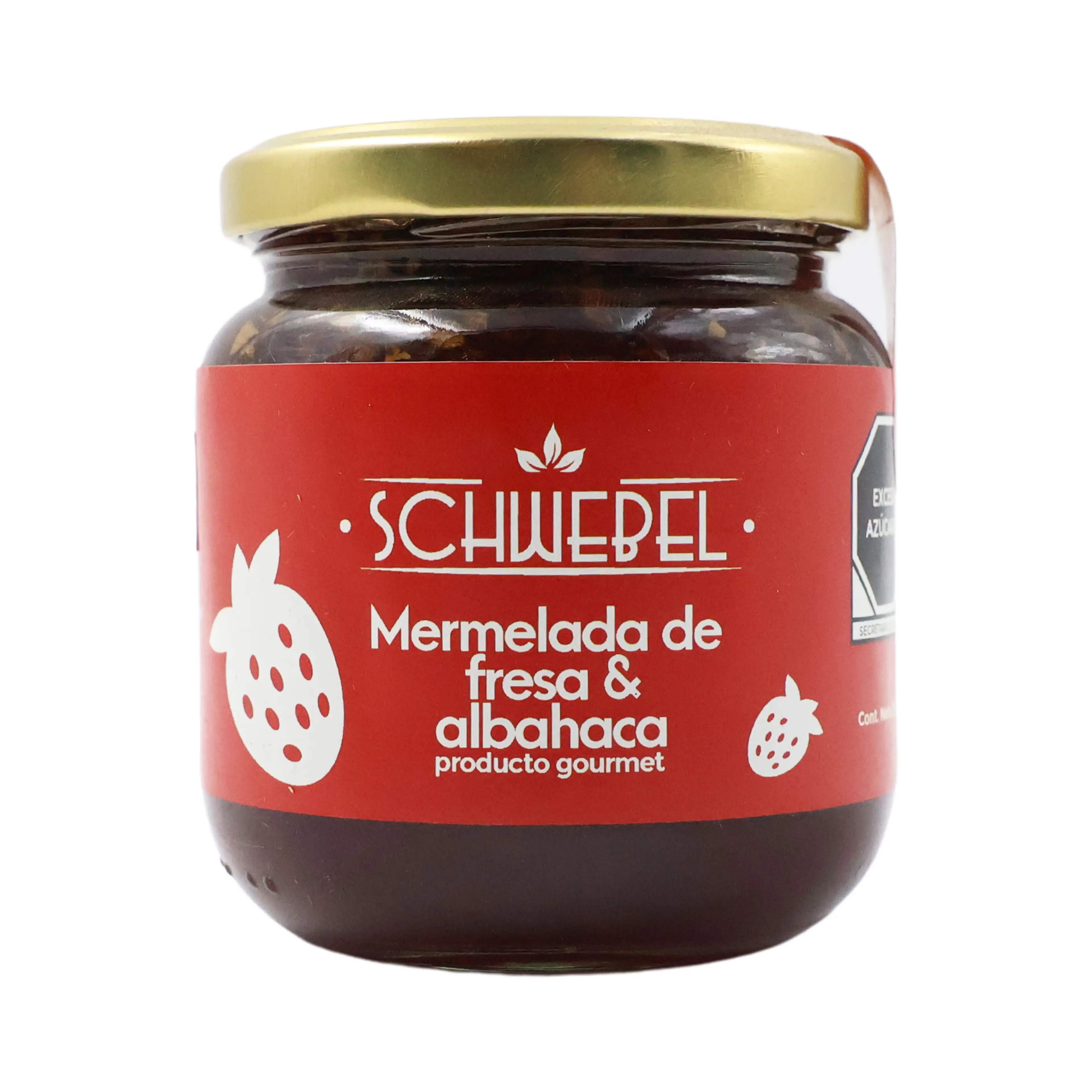 Mermelada de Fresa y Albahaca Schwebel