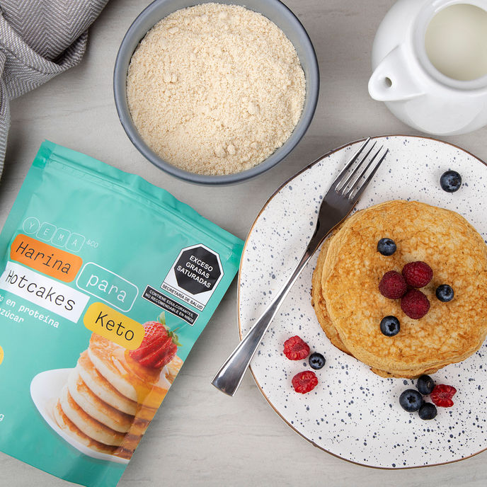 Harina para Hotcakes Keto - Sin Gluten | YEMA