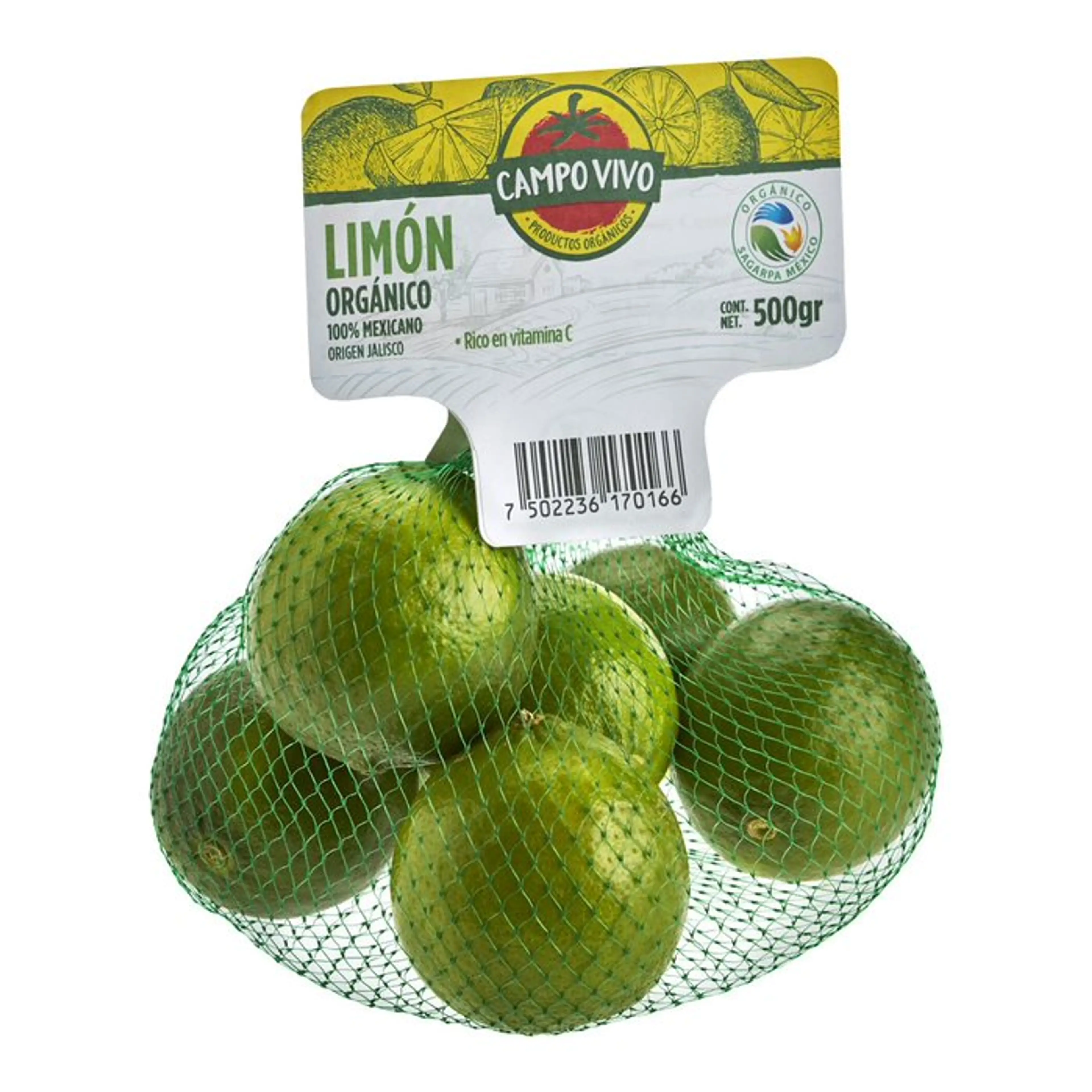 Limón Orgánico Campo Vivo